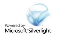 Powered by Silverlight