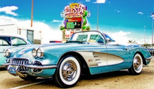 1958 Corvette Jigsaw Puzzle