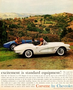 1961 Corvette Jigsaw Puzzle