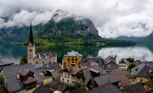 Above Hallstatt Jigsaw Puzzle