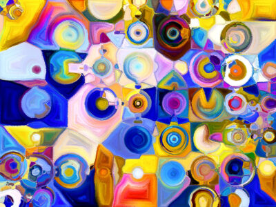 Abstract Shapes Jigsaw Puzzle