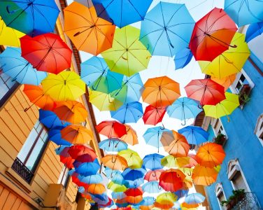 Águeda Umbrellas Jigsaw Puzzle