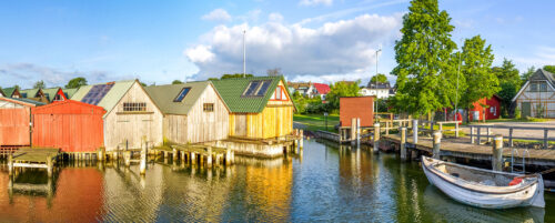 Ahrenshoop Marina Jigsaw Puzzle