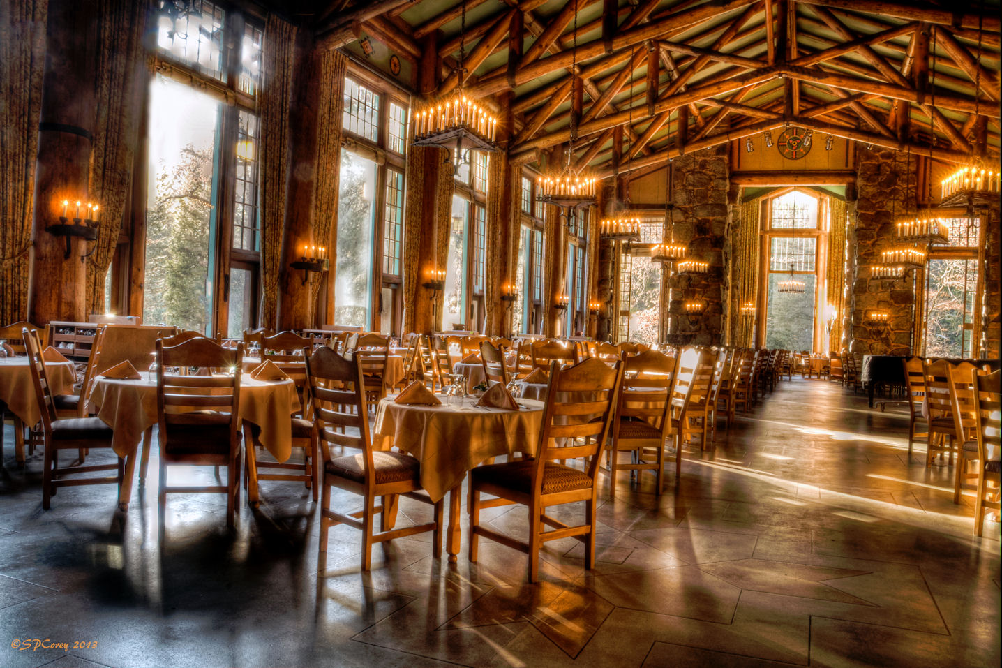 Ahwanhee Dining Room Jigsaw Puzzle