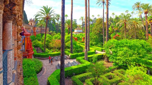 Alcazar Gardens Jigsaw Puzzle