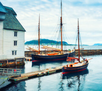 Alesund Boats Jigsaw Puzzle