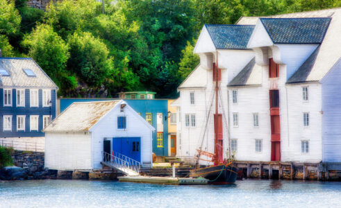 Alesund Dock Jigsaw Puzzle