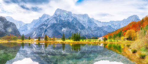 Almsee Lake Jigsaw Puzzle