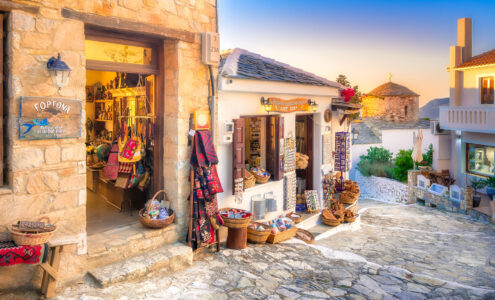 Alonissos Village Jigsaw Puzzle