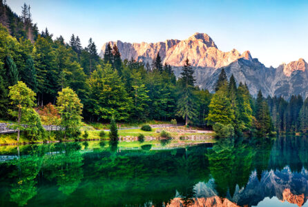 Alpine Lake Jigsaw Puzzle