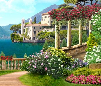 Amalfi Garden Jigsaw Puzzle