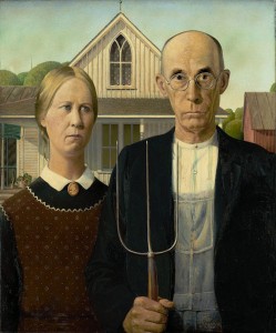 American Gothic Jigsaw Puzzle