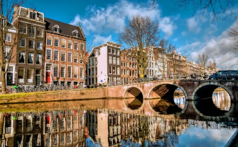 Amsterdam Reflections Jigsaw Puzzle