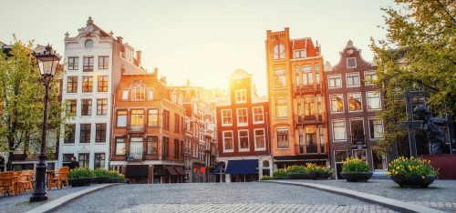 Amsterdam Sunset Jigsaw Puzzle