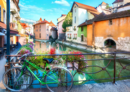 Annecy Canal Jigsaw Puzzle