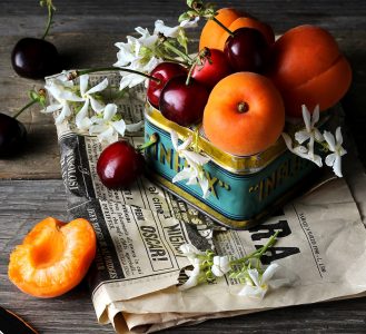 Apricots and Cherries Jigsaw Puzzle