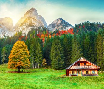 Austrian Cabin Jigsaw Puzzle