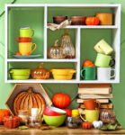 Autumn Kitchen Shelf