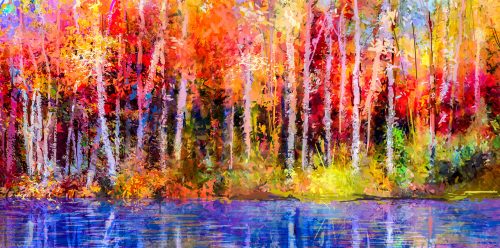 Autumn Painting Jigsaw Puzzle