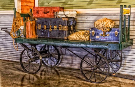 Baggage Wagon Jigsaw Puzzle