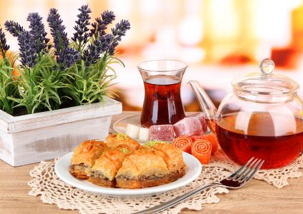 Baklava and Tea Jigsaw Puzzle