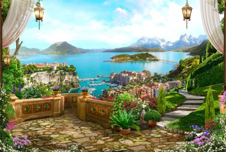 Balcony Vista Jigsaw Puzzle