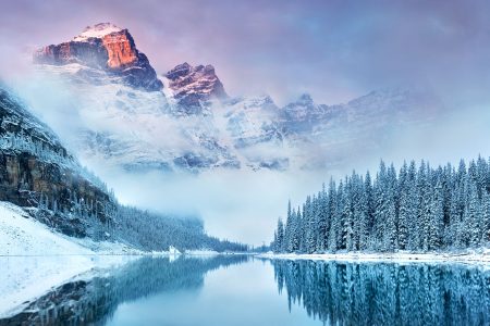 Banff in Winter Jigsaw Puzzle