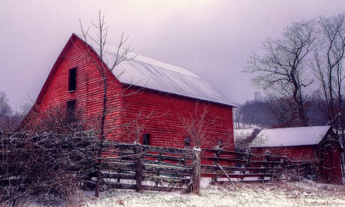 Barn and Fence Jigsaw Puzzle
