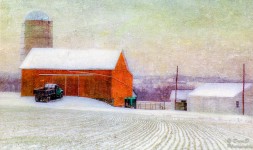 Barn and Truck