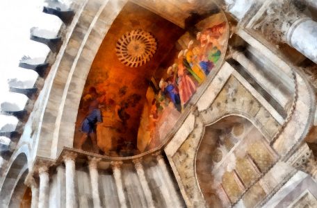 Basilica Fresco Jigsaw Puzzle