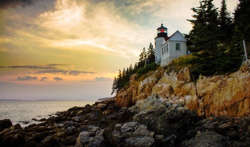 Bass Harbor Lighthouse Jigsaw Puzzle