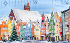 Bavarian Winter Town