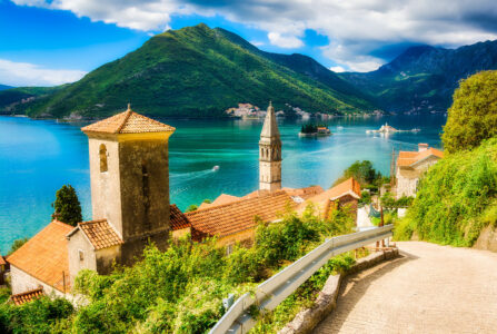 Bay of Kotor Overlook Jigsaw Puzzle
