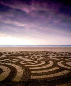 Beach Circles Jigsaw Puzzle