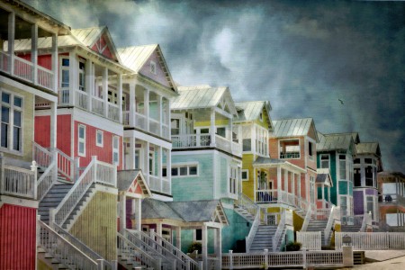 Beach Homes Jigsaw Puzzle