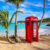 Beach Phone Booth Jigsaw Puzzle