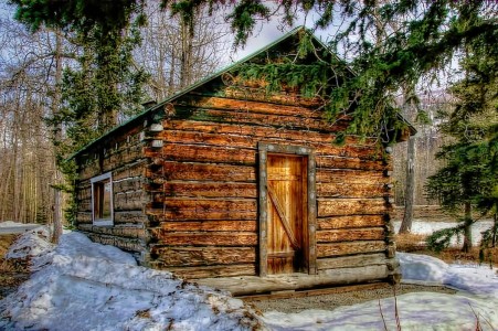 Bear Paw Cabin Jigsaw Puzzle