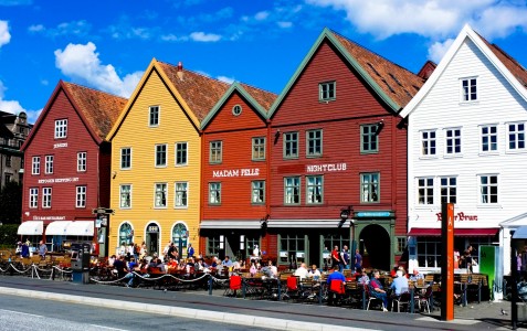 Bergen Cafe Jigsaw Puzzle