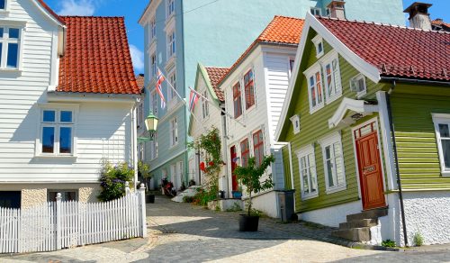 Bergen Houses Jigsaw Puzzle