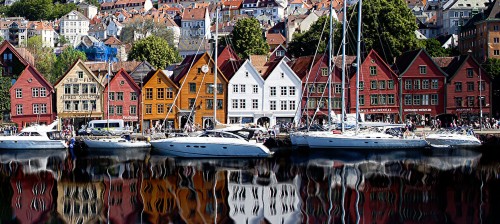 Bergen Reflection Jigsaw Puzzle