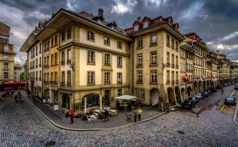 Bern Cafe Jigsaw Puzzle