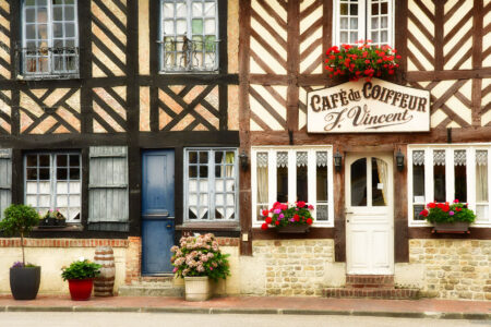 Beuvron-en-Auge Facades Jigsaw Puzzle