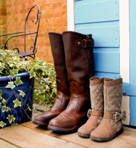 Big Boots, Little Boots Jigsaw Puzzle