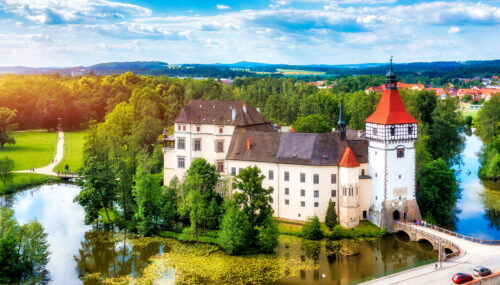 Blatna Castle Jigsaw Puzzle