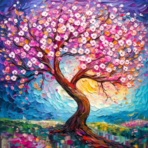 Blooming Tree Jigsaw Puzzle