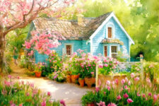 Blue Cottage