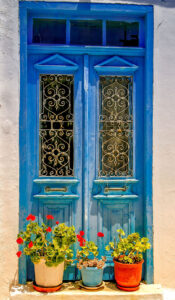 Blue Doors Jigsaw Puzzle