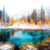 Blue Geyser Lake Jigsaw Puzzle