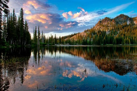 Blue Lake Jigsaw Puzzle