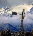 Blue Sky Windmill